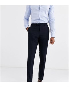 Темно синие брюки скинни Tall Asos design