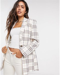 Пиджак в винтажном стиле в клетку Asos design