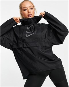 Черная куртка с капюшоном Run Division Nike running