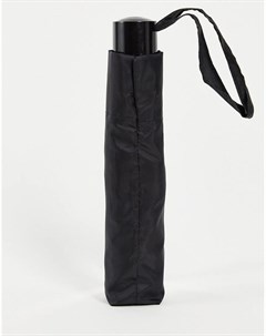 Черный классический зонт Topman