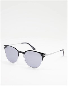 Черные круглые солнцезащитные очки в стиле унисекс Jeepers peepers