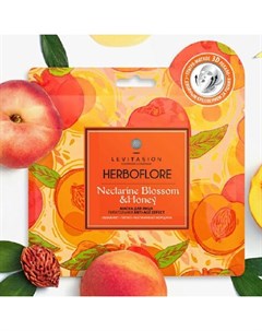 Тканевая маска для лица Herboflore Nectarine Blossom Honey 35 г Levitasion