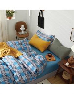 Комплект постельного белья Сабрина разноцветный Евро Sanpa
