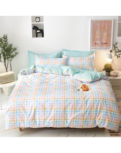 Комплект постельного белья Элси разноцветный Двуспальный Sanpa