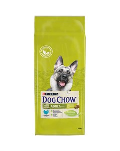 Корм для собак Adult для крупных пород индейка 14 кг Dog chow