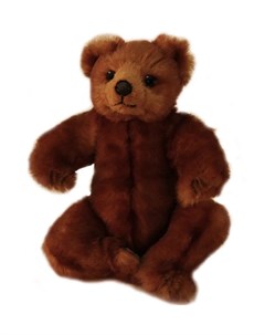 Мягкая игрушка Медвежонок коричневый 18 см Hansa
