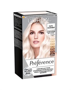 Краска для волос L Oreal Preference Ультра платиновый блонд 154 мл L'oreal