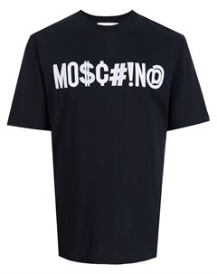 Футболка с логотипом Moschino