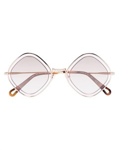Солнцезащитные очки в ромбовидной оправе Chloé eyewear