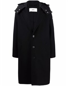 Однобортное пальто с монограммой Ami de Coeur Ami paris