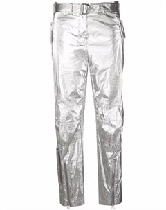 Брюки Astro Foil с поясом Helmut lang