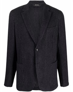 Однобортный пиджак в полоску Z zegna