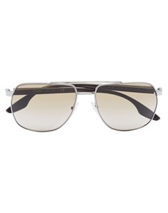 Солнцезащитные очки авиаторы Prada eyewear