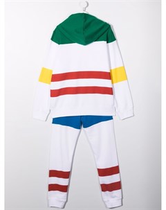 Спортивный костюм в стиле колор блок с логотипом Stella mccartney kids