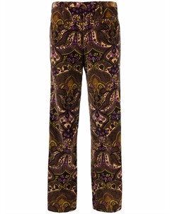 Прямые брюки 1960 х годов с цветочным принтом A.n.g.e.l.o. vintage cult