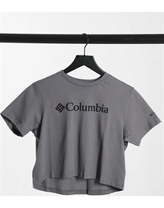 Серая укороченная футболка North Cascades эксклюзивно для ASOS Columbia