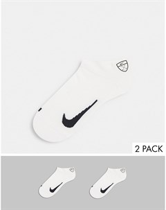 Набор из 2 пар белых носков Nike golf