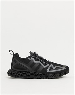 Черные кроссовки ZX 2K 4D Adidas originals