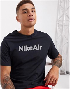Черная футболка с логотипом Air Nike
