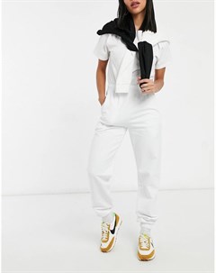 Белые спортивные штаны Luxe Sndys