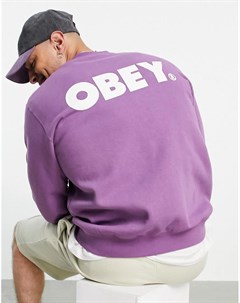 Фиолетовый свитшот Bold Obey