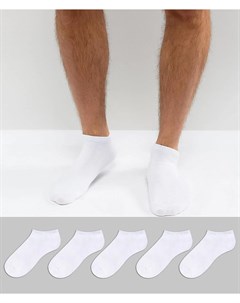 Набор из 5 пар спортивных носков Jack & jones