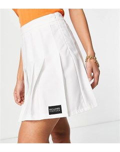 Белая теннисная юбка Inspired Reclaimed vintage
