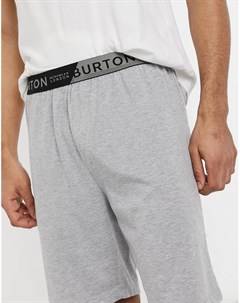Серые трикотажные шорты Burton menswear