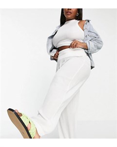 Белые пляжные брюки Vero moda curve