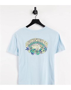 Голубая футболка Ocean Picture эксклюзивно для ASOS Quiksilver