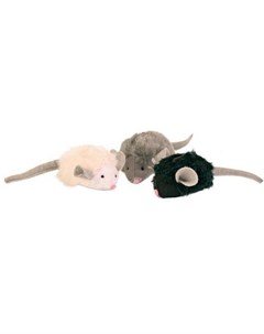 Мягкие мышки с микрочипом для кошек 12 шт 6 5 см В ассортименте Trixie