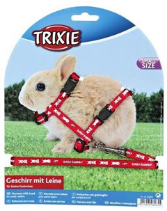 Шлейка с поводком для крольчат 8 мм х 1 20 м Trixie