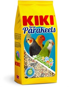 Корм для средних попугаев и нимф 1 кг Kiki