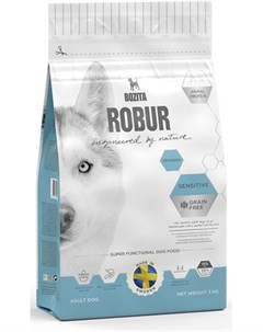 Сухой корм Robur Sensitive Grain Free Reindeer для собак с чувствительным пищеварением 11 5 кг Олень Bozita