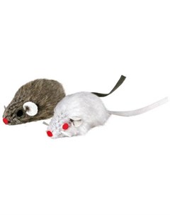 Набор из 2 х мышей для кошек Trixie