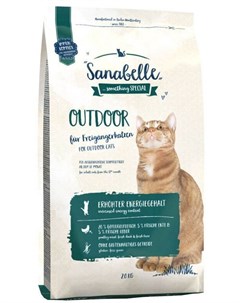 Сухой корм Outdoor для кошек 2 кг Sanabelle