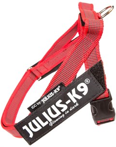 Шлейка Ремни Color Gray красный для собак средних пород 57 74 см Красный Julius-k9