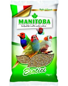 Корм зерновой для экзотических птиц 1 кг Manitoba