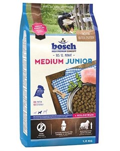 Сухой корм Junior Medium для щенков средних пород 1 кг Bosch