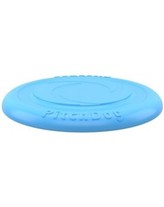 Игрушка летающий диск для собак O 24 см Голубой Pitchdog