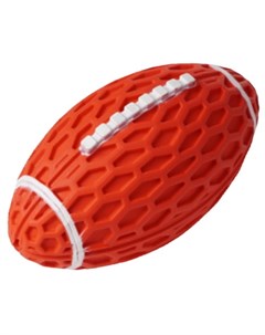 Игрушка Silver Series мяч регби с пищалкой красный для собак 14 5 х 8 2 х 7 9 см Красный Homepet