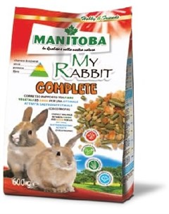 Корм My Rabbit Complete для карликовых кроликов 600 г Manitoba