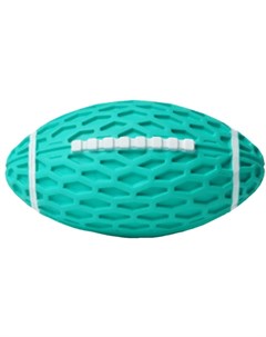 Игрушка Silver Series мяч регби с пищалкой бирюзовый для собак 14 5 х 8 2 х 7 9 см Бирюзовый Homepet