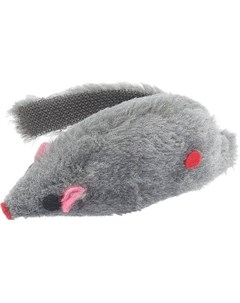 Игрушка Мышь цветная длинный мех для кошек 12 5 см В Ассортименте Каскад