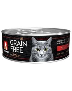 Консервы Grain Free Утка для кошек 100 г Утка Зоогурман