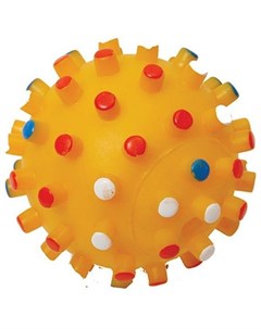 Игрушка Мяч с шипами резиновый для собак 9 см В Ассортименте Каскад