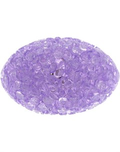 Игрушка Мячик блестящий регби цвет фиолетовый для кошек 5 5 см Фиолетовый Каскад