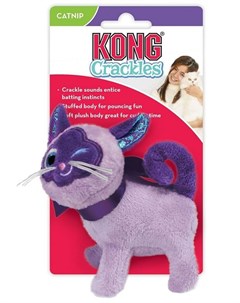 Игрушка Crackles Кошка с кошачьей мятой для кошек 13 см Kong