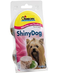 Консервы ShinyDog с тунцом и цыпленком для собак 85 г Gimborn