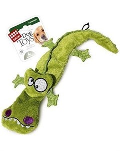 Игрушка Dog Toys Крокодил с пищалкой для собак 38 см Gigwi